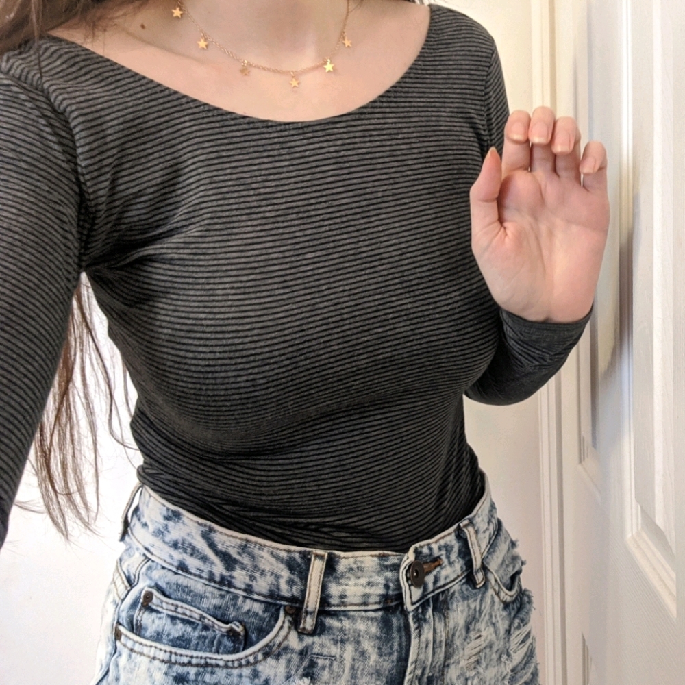 GARAGE Striped Shirt